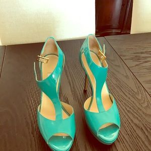 Jimmy Choo Turquoise Heels